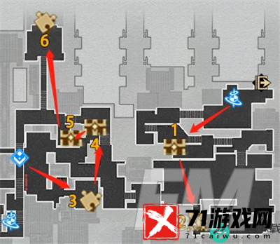 崩坏星穹铁道迴星港宝箱位置 迴星港宝箱位置分享